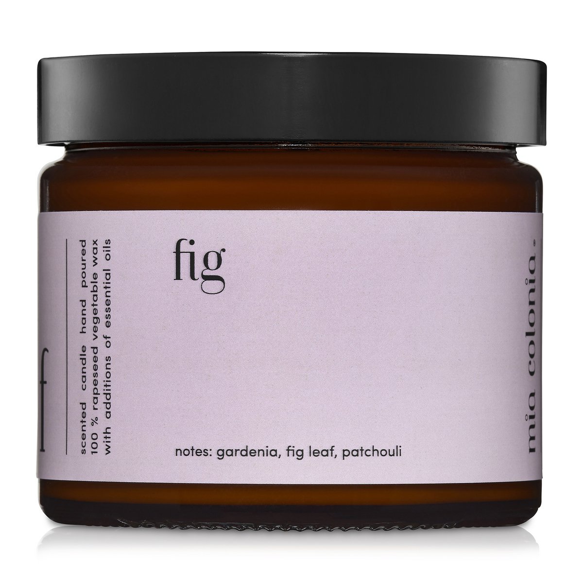 Duftkerze „Feige“, 100 % natürliches Rapswachs, 250 g
