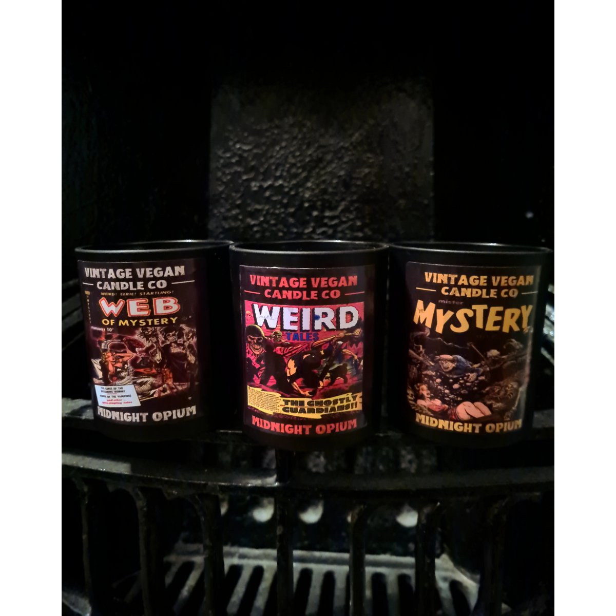 Halloween Comic Candle Vintage Vegan 200ml