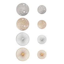 Sortiment af 8 "Solar & Lunar" magnetiske stifter - Constance Guisset design