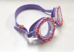 Okulary pływackie Donut fioletowe
