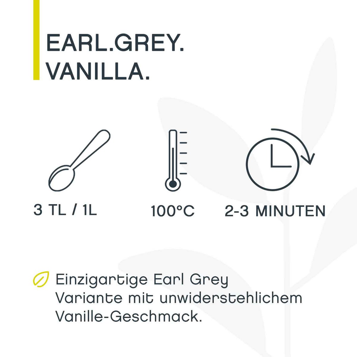 Vanille Earl Grey, thé biologique et noir, 100g