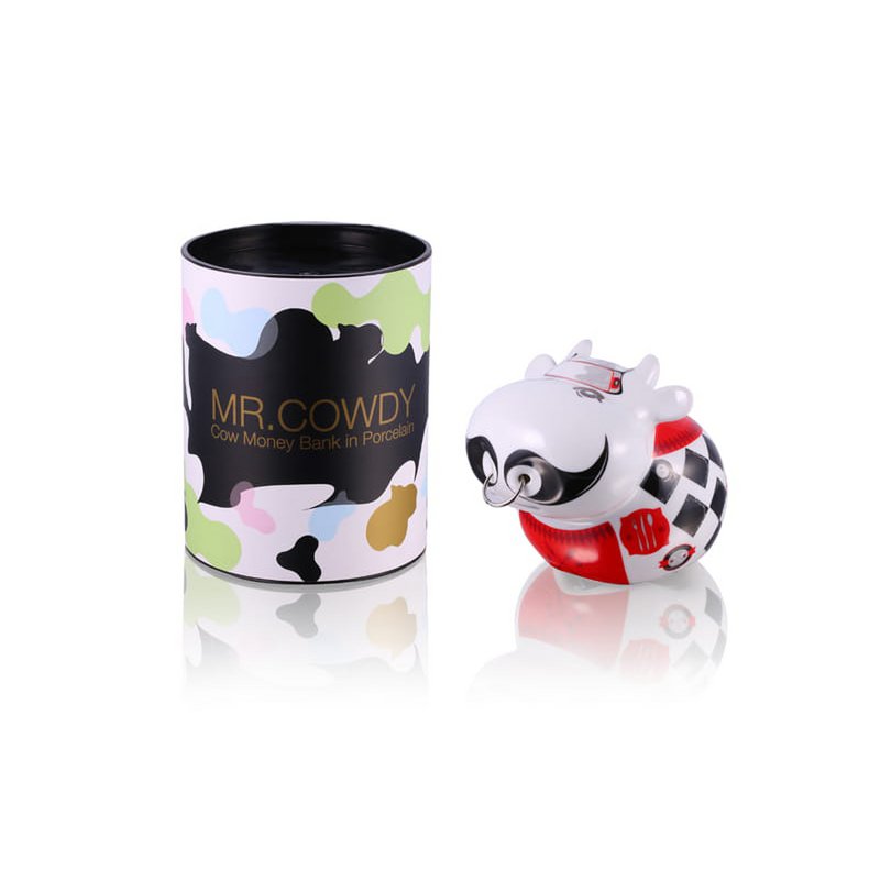 Big Money Bank, tirelire, porcelaine, Cow Chef