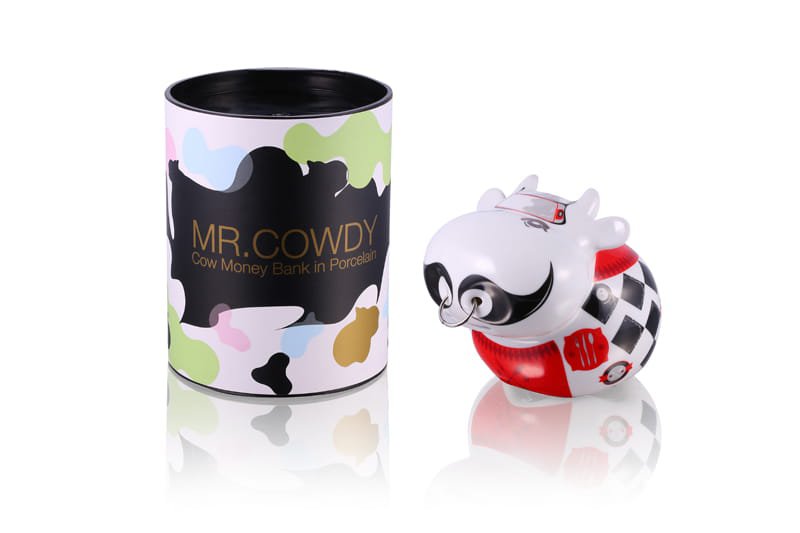 Big Money Bank, sparegris, porcelæn, Cow Chef