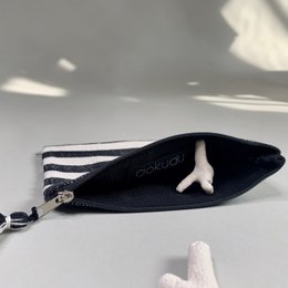 Handgemachte kleine Tasche Ole | Schwarz