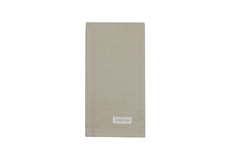 Toalla gofre beige pastel 50x70 cm Isabelle Rose