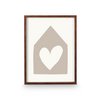 Photo Frame Wood Brown 31x41x2.5cm