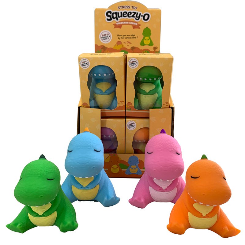 Squeezy Stretchy Sødt Dinosaur Legetøj
