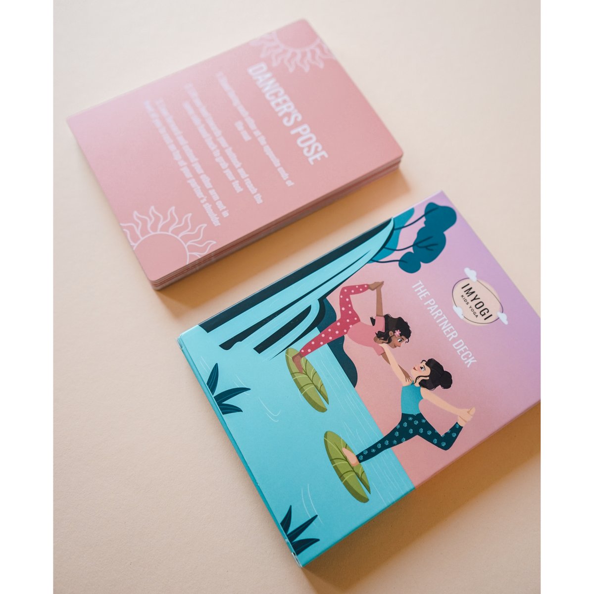 Partner-Yoga-Karten für Kinder – Weihnachtsgeschenk