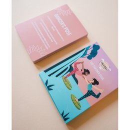 Partner yogakort til børn - julegave