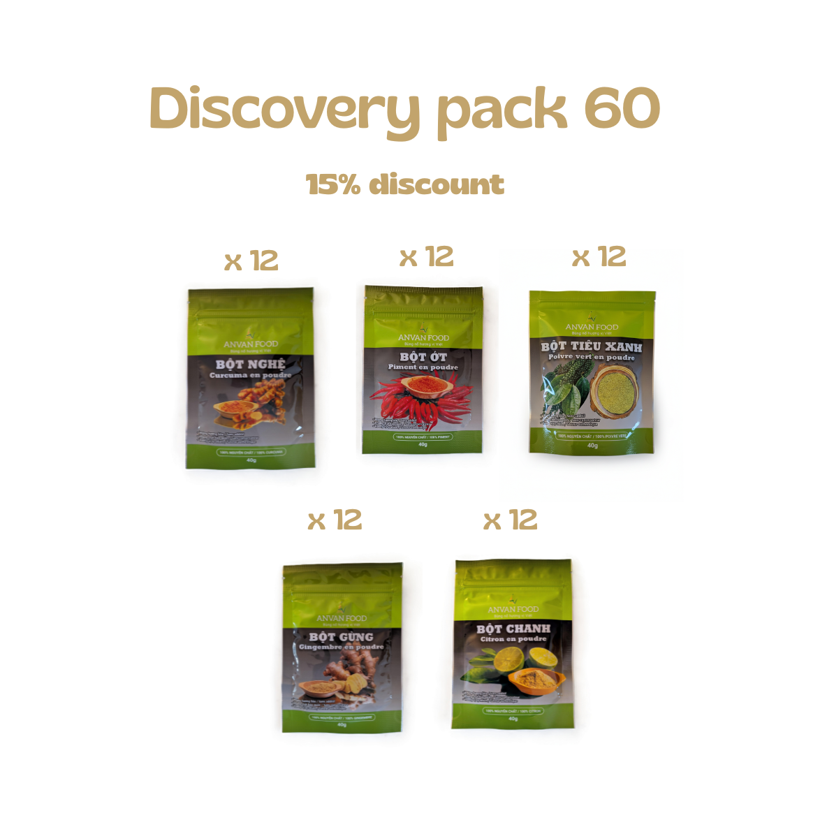 Entdeckerpaket – 60 Beutel unserer Bestseller – 15 % Ermäßigung