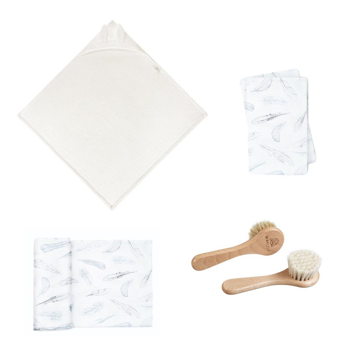 Set corredino per neonati XL - 10 pezzi - crema