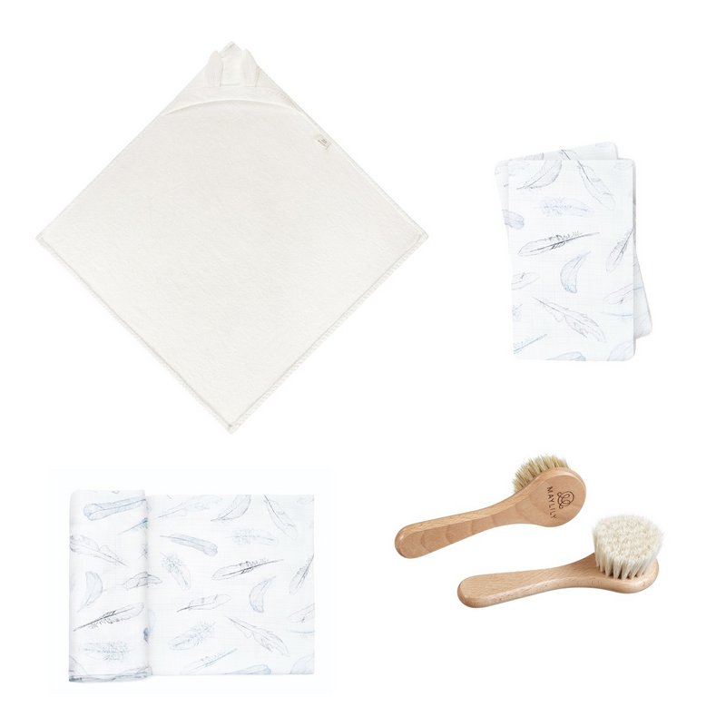 Baby Layette XL Sæt - 10-stk - creme