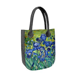 Iris schoudertas in vilt City Line Bertoni