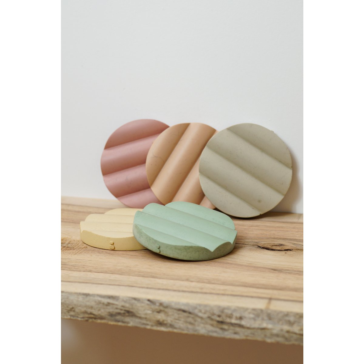 Stoneware soap dish