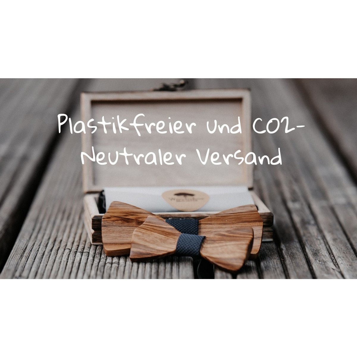 Noeud papillon en bois premium "bow"