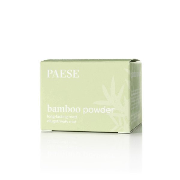 Puder bambusowo-jedwabny - 98% Naturalny - 30 ml - PAESE
