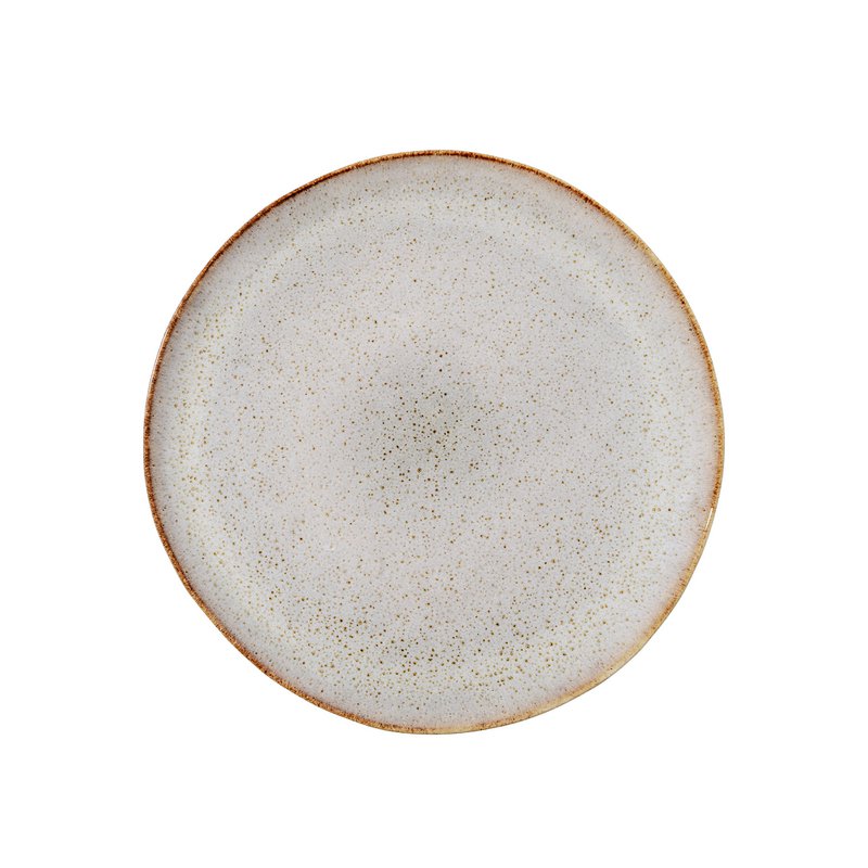 Sandrine Plate, Grey, Stoneware