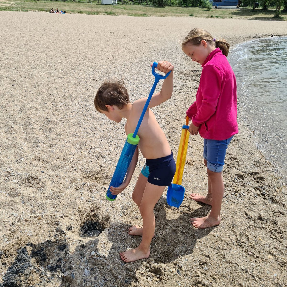 Water Shooter vandpistol 55 cm, sprays op til 12 m, blå