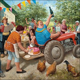 Kortmappe - Marius van Dokkum, Havefest