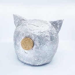 Keramik-Sparschwein - Grunge-Sammlung | Vintage Spardose Glas