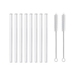 SMOOTHIE PETITE Reusable Glass Straw Set