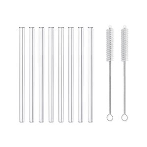 SMOOTHIE PETITE Reusable Glass Straw Set
