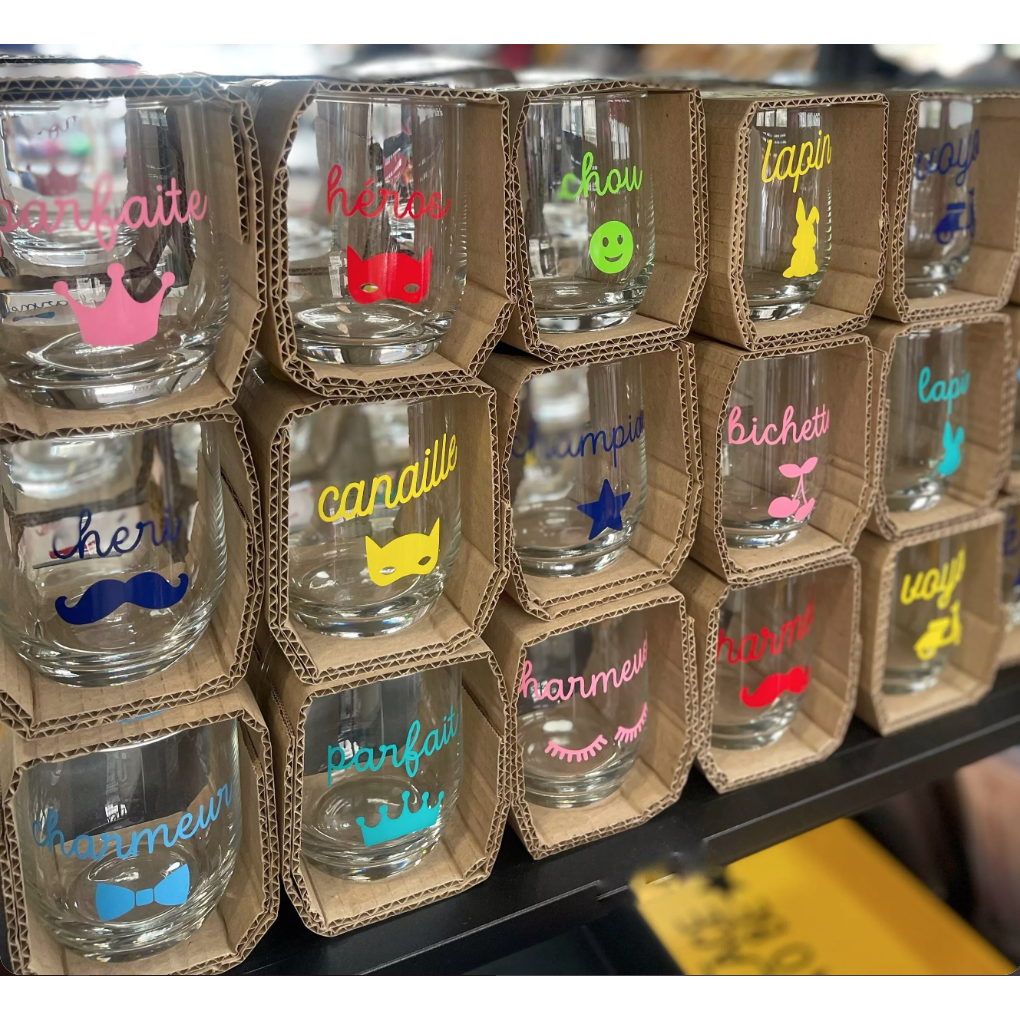 colored glasses