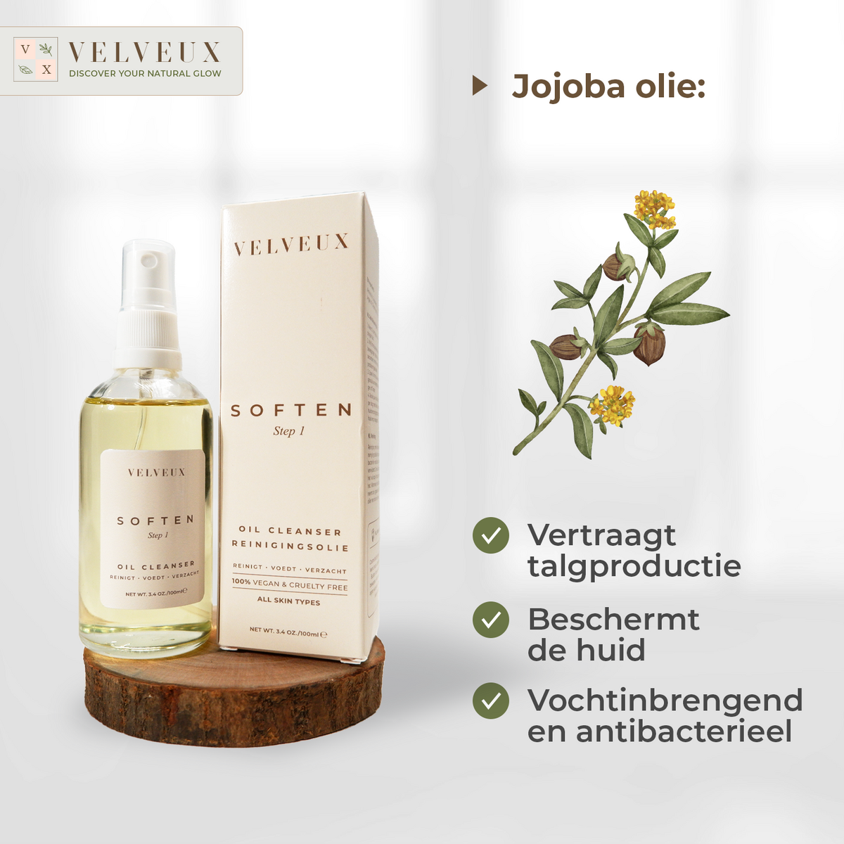Adoucissant - Huile Nettoyante - 100ML