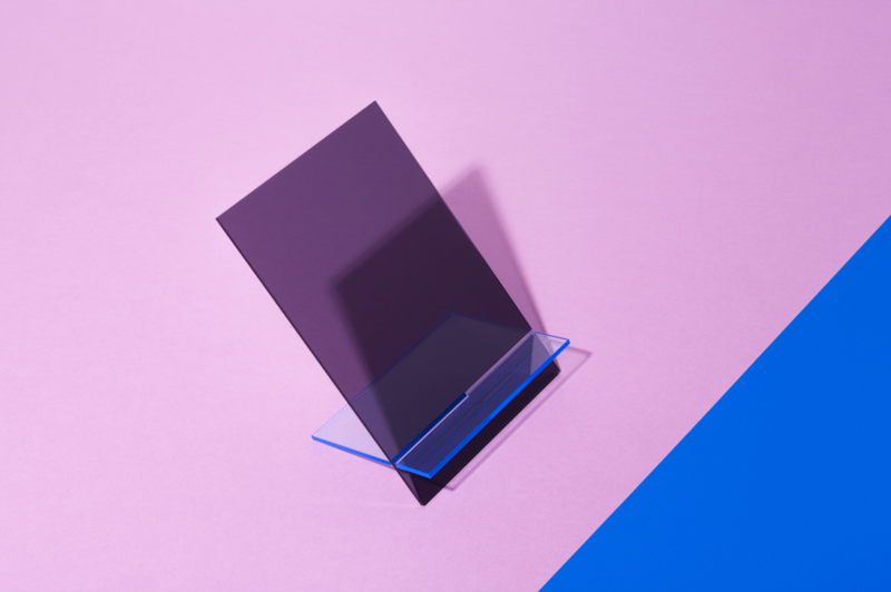 GEM DOCK - Bordes Smokey Black x Fluo Blue