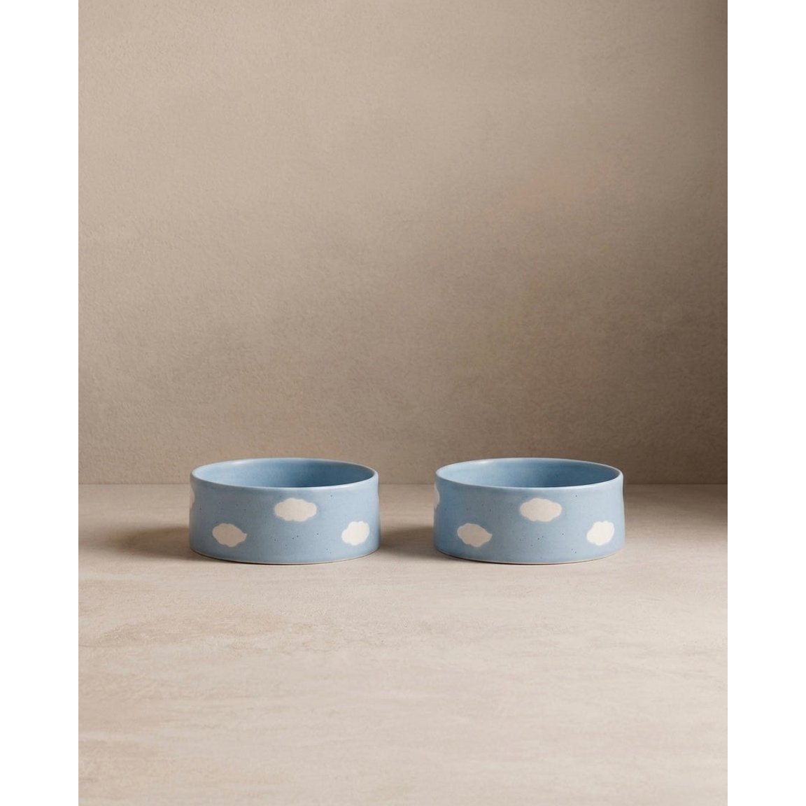 Cloud Pet Bowl 14cm 2 Pieces Set