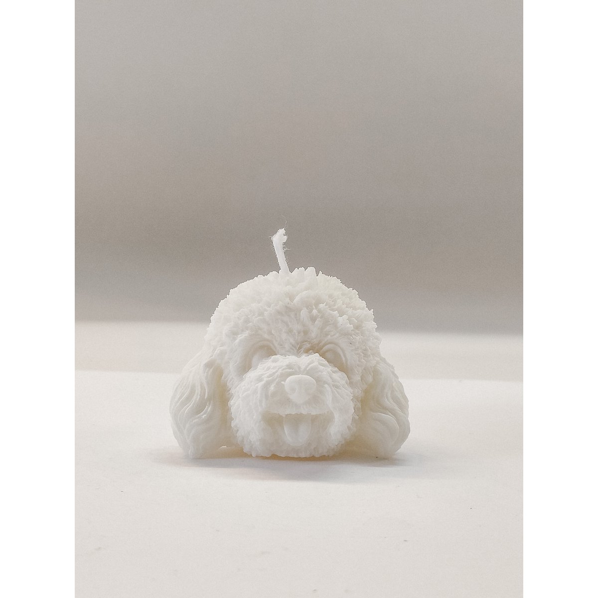 Puppy candle - Small Dog Head Candle