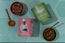 justea | Lille bær Hibiscus | 90 gram | 40/80 kop| Løs te | Økologisk| Fair Trade | Ikke-GMO