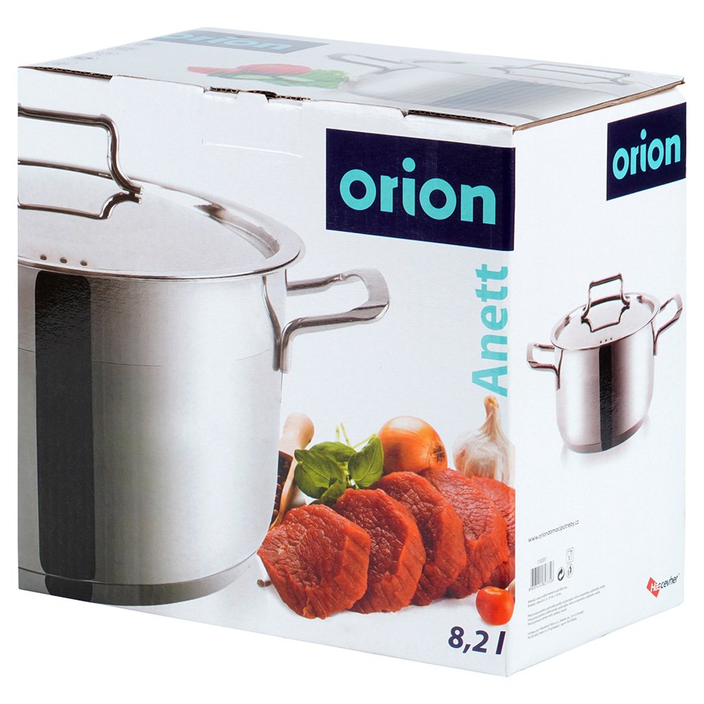 Acero para olla con tapa anett 26 cm, 8.2 l