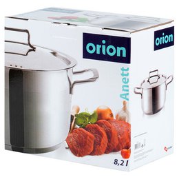Acero para olla con tapa anett 26 cm, 8.2 l