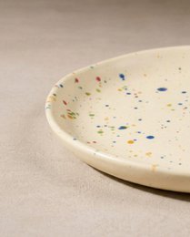 New Party Bread Plate 17cm - Mix 6 Pieces