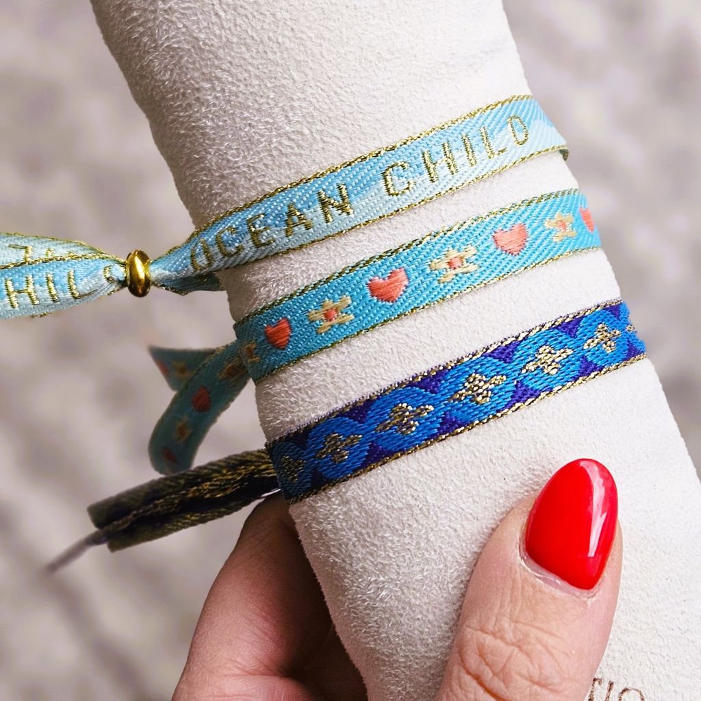 Ribbon bracelet ocean child