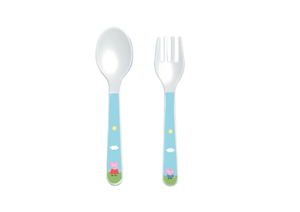 Peppa Pig - Cutlery set - 2pcs