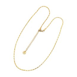 Collier de chaîne mince classique