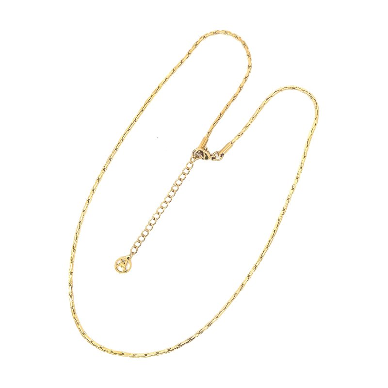 Collier de chaîne mince classique