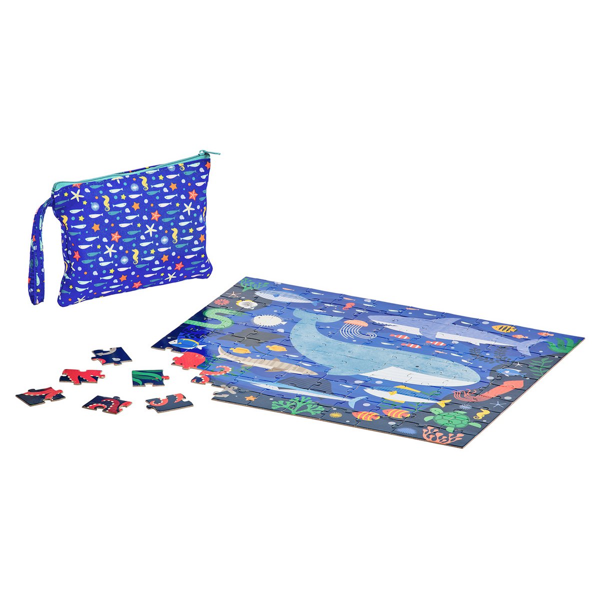 Tweezijdige Puzzel On The Go - Waterwereld