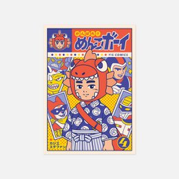 "Ganbare! Menko Boy - vol.4" Carte postale