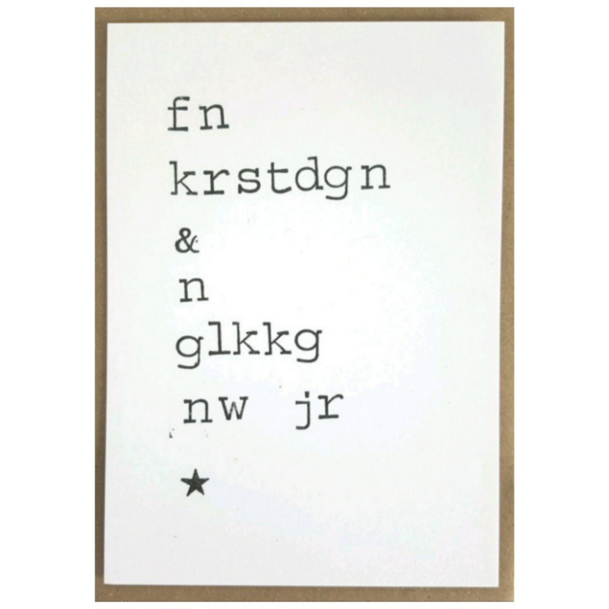 Fn krstdgn & n glkkg nw yr