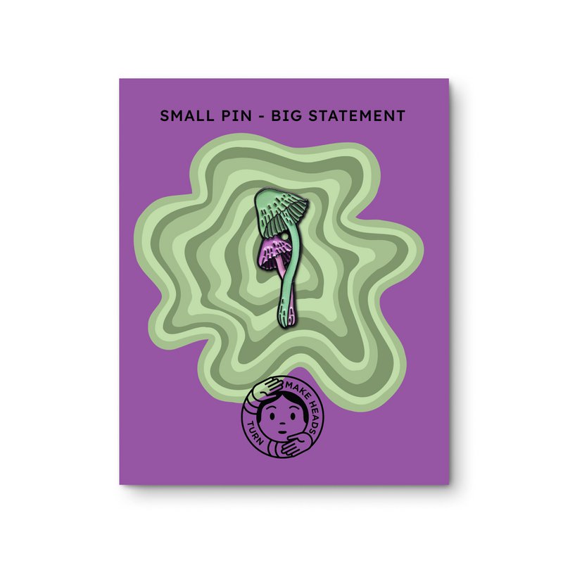 Email Pin "Magic Mushroom"