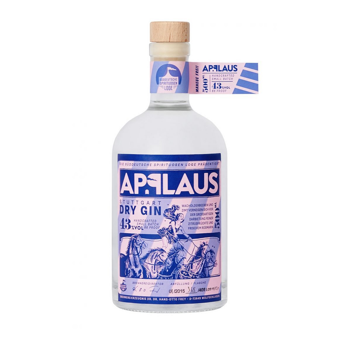 Applaus - suchy gin oryginalny 43%