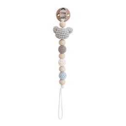 Crocheted pacifier chain Koala COCO (organic)