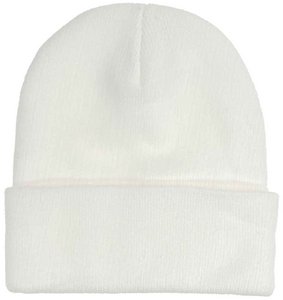 T-L8.2 HAT702-001 Nr. 8 Beanie Weiß