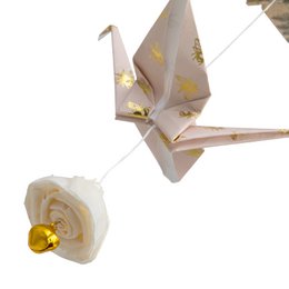 “Gold Bee” Origami Nursery Mobile