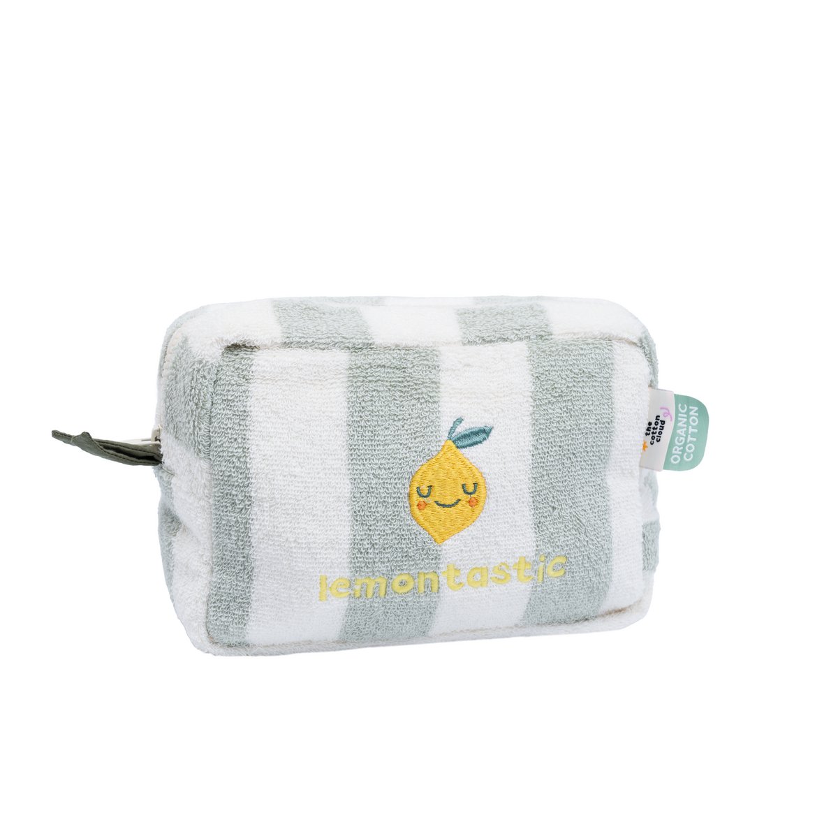 Badstof katoenen toilettas Lola Lemon