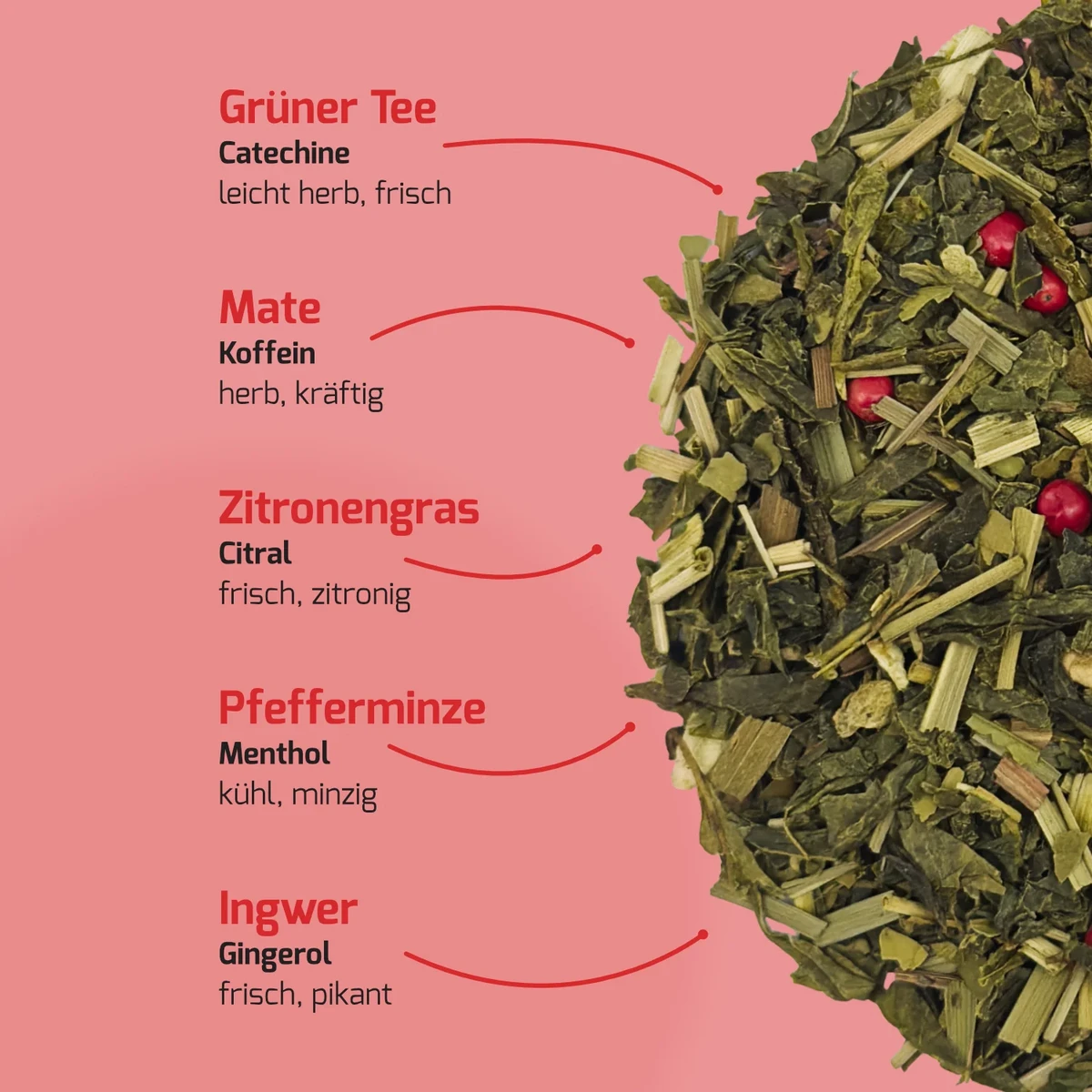 Power Booster - Maté & Citron | Thé biologique