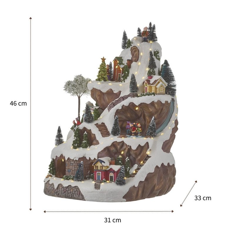 Christmas village miniature Luville Specials Multi-coloured
